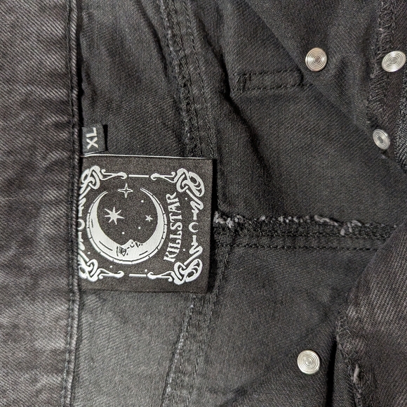 Killstar Spiked Shorts - Picture 2 of 3